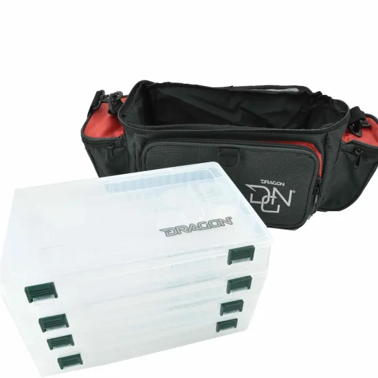 Torba spinningowa z pudełkami Dragon DGN 49x27x20cm-94011