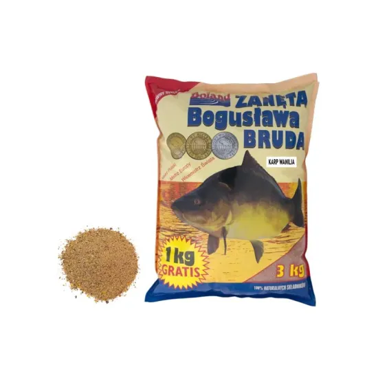 Zanęta wędkarska popularna karp wanilia Boland 3kg