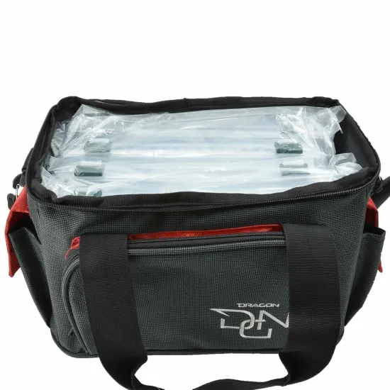 Torba spinningowa z pudełkami Dragon DGN 33x25x21cm-94017