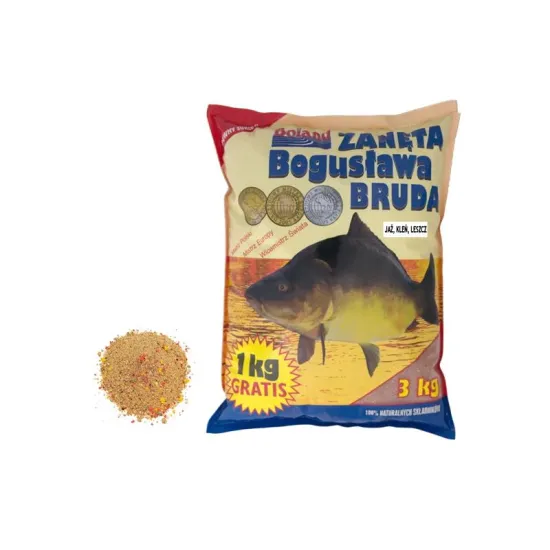 Zanęta wędkarska popularna jaź, kleń, leszcz Boland 3kg