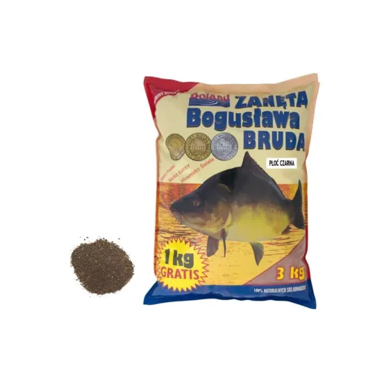 Zanęta wędkarska popularna płoć czarna Boland 3kg