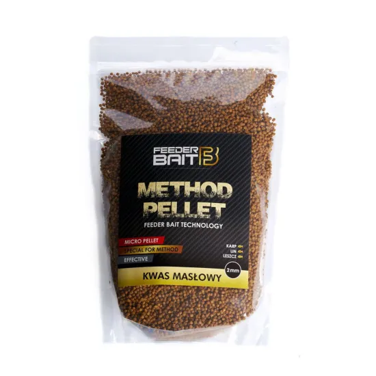 Pellet Micro Kwas Masłowy Feeder Bait 2mm 800g