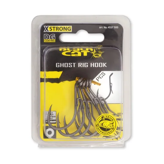 Haki sumowe Black Cat Ghost Rig DG rozmiar 6/0 5 sztuk-94436