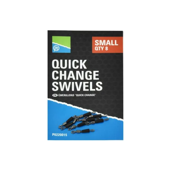 Łącznik szybkiej wymiany Small Preston 8 sztuk