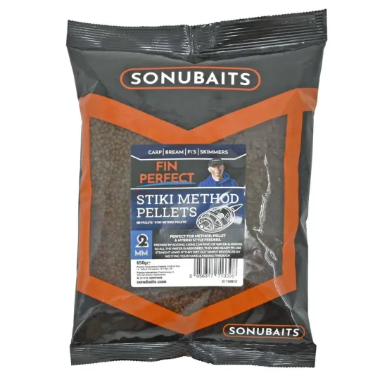 Pellet zanętowy Stiki Method Fin Perfect 2mm Sonubaits 650g