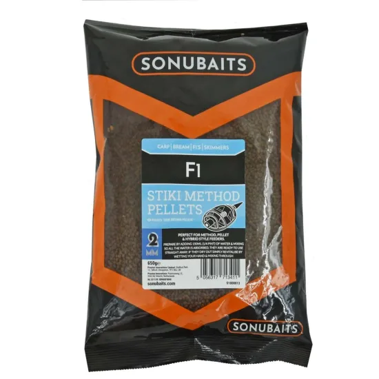 Pellet zanętowy Sonubaits Stiki Method F1 2mm Sonubaits 650g