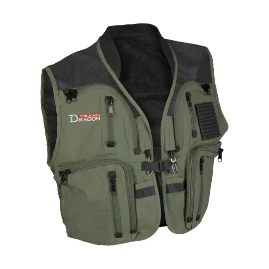 Kamizelka wędkarska krótka Team Dragon rozmiar M KA-03-002