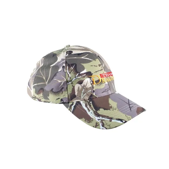 Czapka z daszkiem Dragon baseball camou natural
