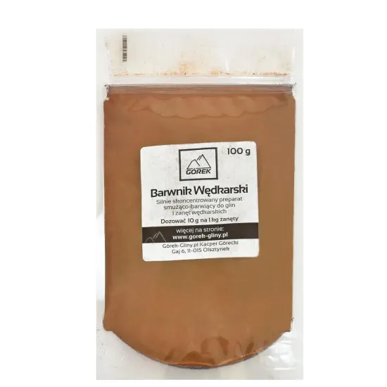 Barwnik do zanęty, gliny "Barwix Tajfun" brązowy Górek 0.10kg