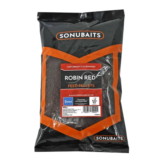 Pellet zanętowy Sonubaits Robin Red Feed 2mm Sonubaits 900g