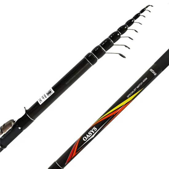 Wędka spławikowa odległościowa Ryobi Oasys Tele Match 4.00m 3-12g-95906
