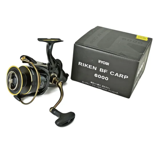 Kołowrotek karpiowy z wolnym biegiem Ryobi Riken BF Carp 6000 8 łożysk-96055