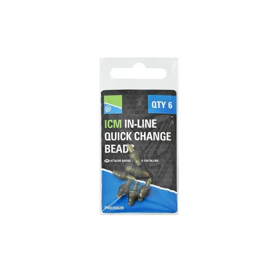 Łączniki szybkiej wymiany przyponu ICM In-Line Quick Change Preston 6 szuk