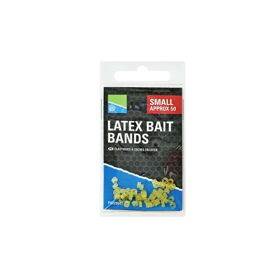 Gumki do pelletu Latex Bait Small Preston około 50 sztuk
