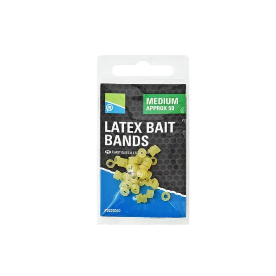 Gumki do pelletu Latex Bait Medium Preston około 50 sztuk