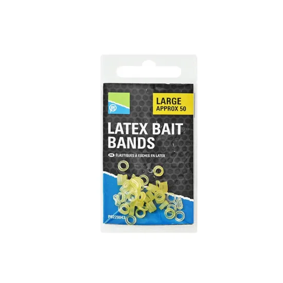 Gumki do pelletu Latex Bait Large Preston około 50 sztuk