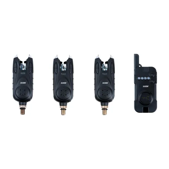 Zestaw sygnalizatorów elektronicznych Jaxon XTR Carp Vertus 3 sygnalizatory + 1 centralka