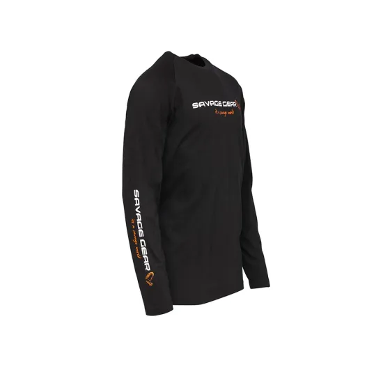 Koszulka Signature, długi rękaw rozmiar L Savage Gear-96491