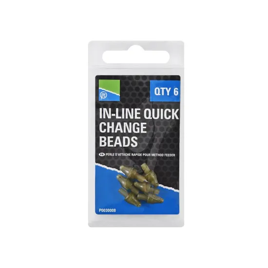 Łącznik szybkiej wymiany przyponu In-Line Quick Change Preston 6 sztuk