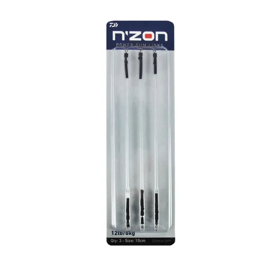 Łącznik N'zon Power Gum Feeder Link 10cm Daiwa 3 sztuki