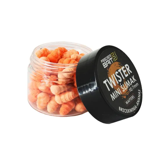 Mini Ślimak Brzoskwinia & Ananas 10/7mm Feeder Bait 25ml