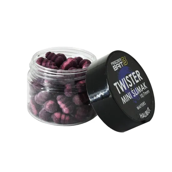 Mini Ślimak Halibut 10/7mm Feeder Bait 25ml