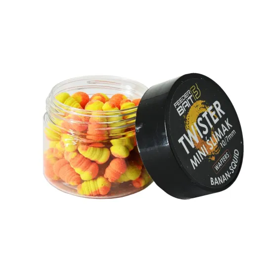 Mini Ślimak Banan & Squid 10/7mm Feeder Bait 25ml