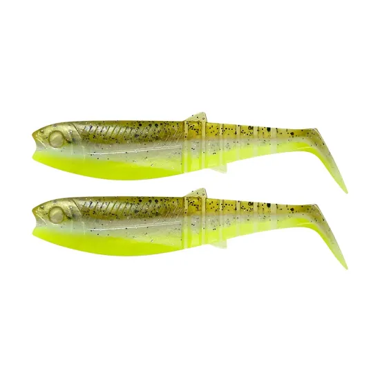 Przynęta kopyto Cannibal Shad Savage Gear 15cm G.P.Yellow 2 sztuki