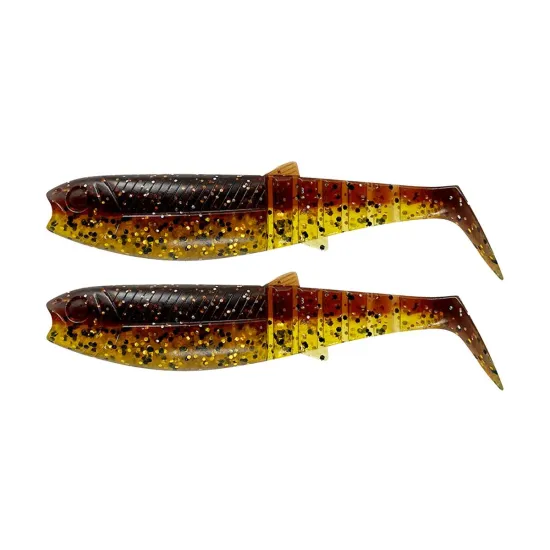 Przynęta kopyto Cannibal Shad Savage Gear 15cm Motoroil UV 2 sztuki