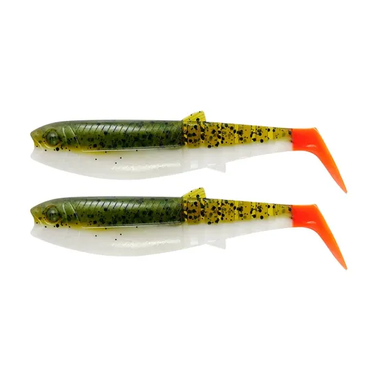 Przynęta kopyto Cannibal Shad Savage Gear 15cm Oli.H.Orange 2 sztuki