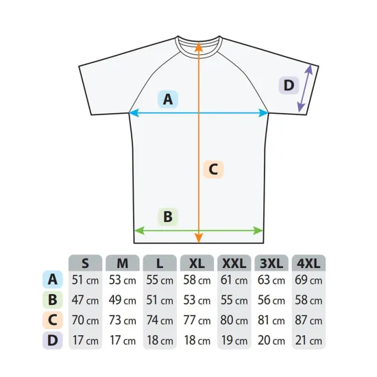 Koszulka T-shirt Szczupak XXL biało-czerwony Dragon-98792
