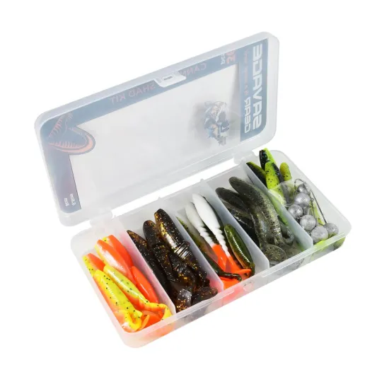Zestaw przynęt Cannibal Shad Kit M Savage Gear 36 sztuk