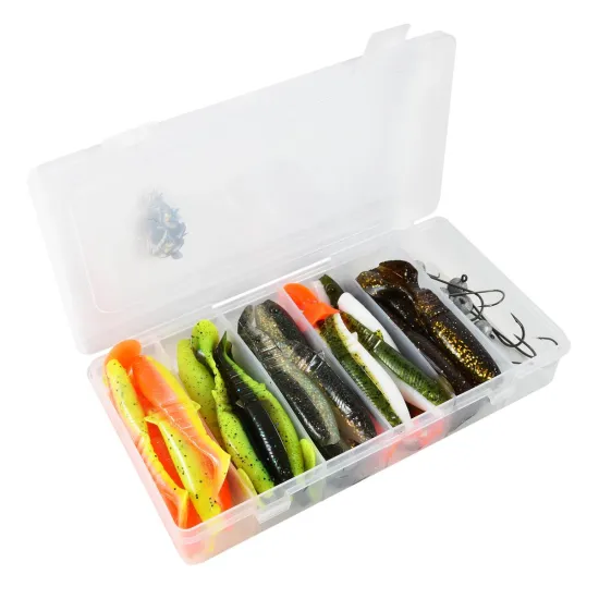 Zestaw przynęt Cannibal Shad Kit XL Savage Gear 36 sztuk