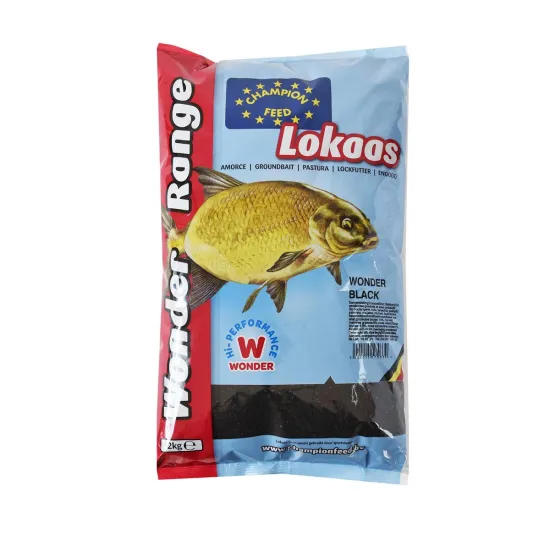 Zanęta wędkarska na białe ryby Champion Feed Wonder Black 2kg