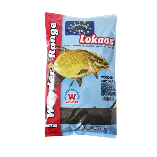 Zanęta wędkarska na białe ryby Champion Feed Wonder Mix Dark (ciemny) 2kg