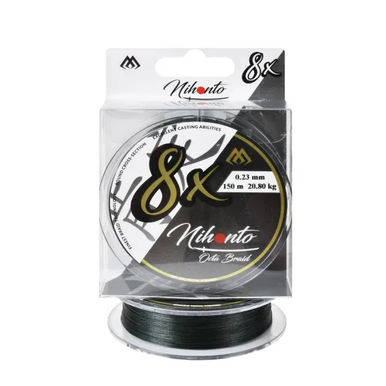 Plecionka spinningowa Mikado Nihonto Octa Braid 0.23mm150m zielona