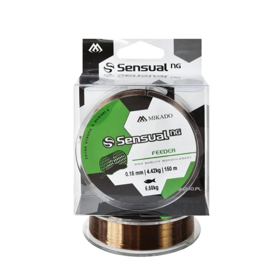Żyłka feeder, gruntowa Mikado Sensual NG Feeder 0.18mm 150m