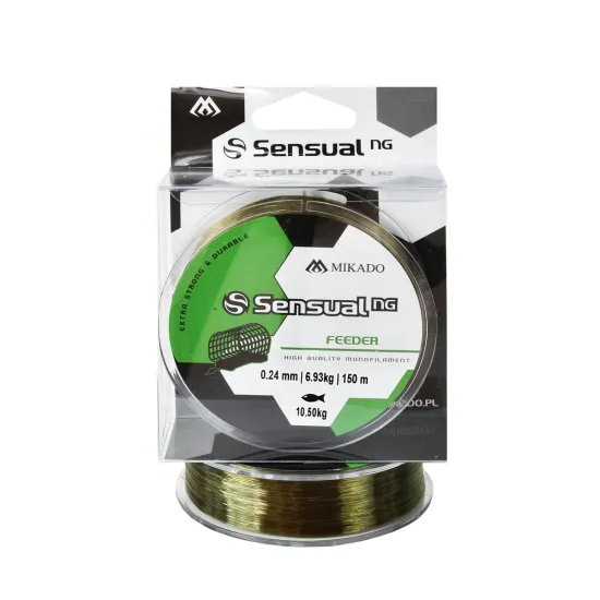 Żyłka feeder, gruntowa Mikado Sensual NG Feeder 0.24mm 150m