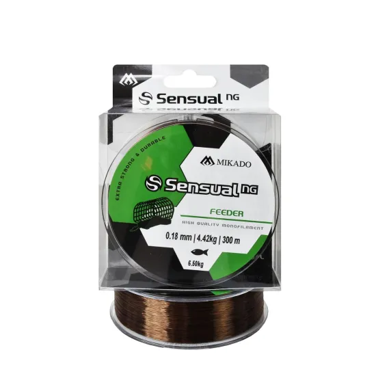 Żyłka feeder, gruntowa Mikado Sensual NG Feeder 0.18mm 300m