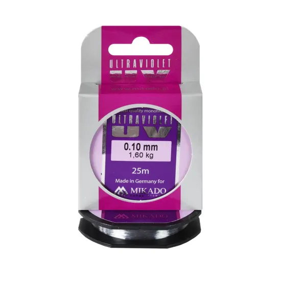 Żyłka przyponowa Mikado Ultraviolet 0.10mm 25m