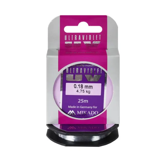 Żyłka przyponowa Mikado Ultraviolet 0.18mm 25m